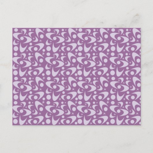 Retro Boomerangs Postkarte (Vorderseite)