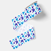 Retro Boomerangs Ripsband (Rückseite)