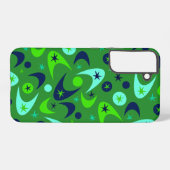 Retro Boomerangs Samsung Galaxy Hülle (Rückseite (Horizontal))