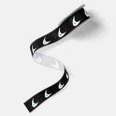 Retro Boomerangs Satinband (Rückseite)