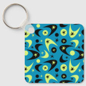 Retro Boomerangs Schlüsselanhänger (Vorderseite)