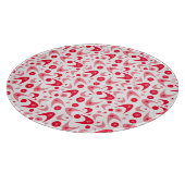 Retro Boomerangs Schneidebrett (Ecke)