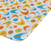 Retro Boomerangs Schneidebrett (Ecke)
