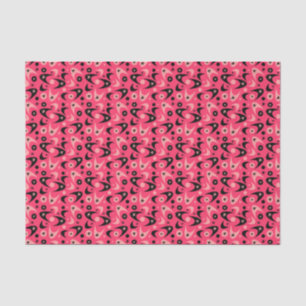 Retro Boomerangs Seidenpapier