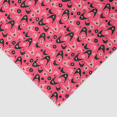 Retro Boomerangs Seidenpapier (Ausschnitt)