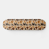 Retro Boomerangs Skateboard (Horizontal)