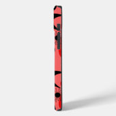 Retro Boomerangs & Sternexplosionen Case-Mate iPhone Hülle (Rückseite / Links)