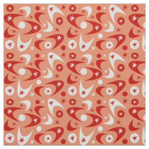 Retro Boomerangs Stoff