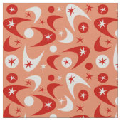 Retro Boomerangs Stoff (Nahaufnahme)