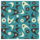 Retro Boomerangs Stoff (Nahaufnahme)