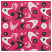 Retro Boomerangs Stoff (Nahaufnahme)