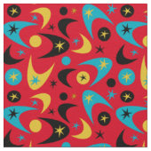 Retro Boomerangs Stoff (Nahaufnahme)
