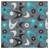 Retro-Boomerangs Stoff (Nahaufnahme)