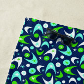 Retro Boomerangs Strandtuch (Beispiel)