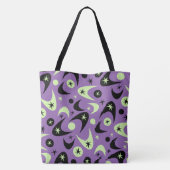 Retro Boomerangs Tasche (Rückseite)