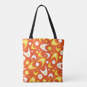 Retro Boomerangs Tasche (Rückseite)