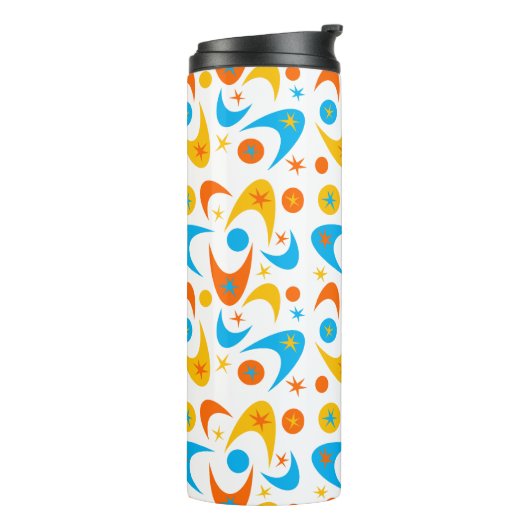 Retro Boomerangs Thermosbecher (Nach links gedreht)