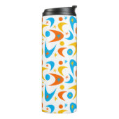 Retro Boomerangs Thermosbecher (Nach links gedreht)