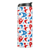 Retro Boomerangs Thermosbecher (Nach links gedreht)