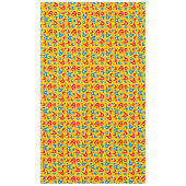 Retro Boomerangs Tischdecke (Vorderseite)