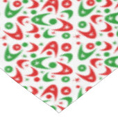 Retro Boomerangs Tischdecke (Schrägansicht)