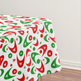 Retro Boomerangs Tischdecke