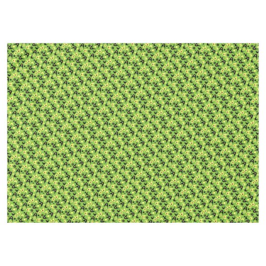 Retro Boomerangs Tischdecke (Vorderseite (Horizontal))