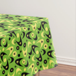 Retro Boomerangs Tischdecke