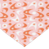 Retro Boomerangs Tischdecke (Schrägansicht)