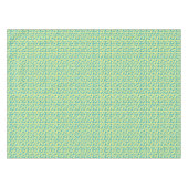 Retro Boomerangs Tischdecke (Vorderseite (Horizontal))