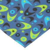Retro Boomerangs Tischdecke (Schrägansicht)