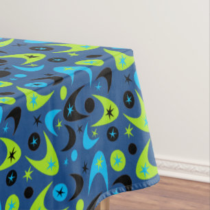 Retro Boomerangs Tischdecke