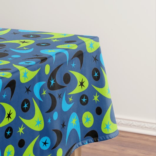 Retro Boomerangs Tischdecke (Beispiel)