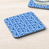 Retro Boomerangs Untersetzer (Linke Seite)