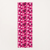 Retro Boomerangs Yogamatte (Vorderseite)