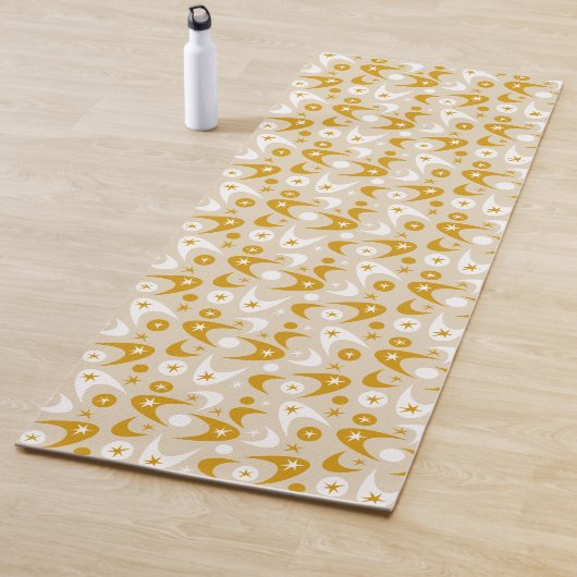 Retro Boomerangs Yogamatte (Beispiel)
