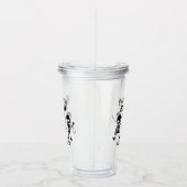 Retro Boos & Booze Spooktacular Halloween Acryltrinkbecher (Rechts)