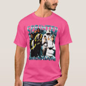 Retro Bootleg Design Central Cee X Santan Dave Kid T-Shirt (Vorderseite)