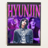 Retro Bootleg Hyunjin | Planer | K-Pop Ästhetik (Vorderseite)