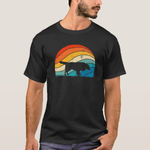 Retro Border Collie Dog Lover Puppy Dad Mom T-Shirt