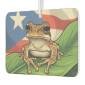 Retro-Boricua-Stolzposter Autolufterfrischer (Links)