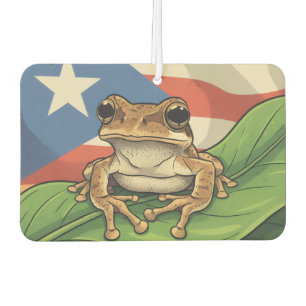 Retro-Boricua-Stolzposter Autolufterfrischer