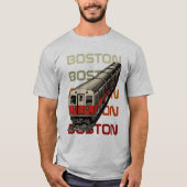 Retro Boston T-Shirt (Vorderseite)