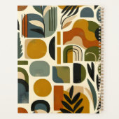 Retro Botanica Geometrica Planer (Rückseite)