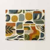 Retro Botanica Geometrica Puzzle (Horizontal)