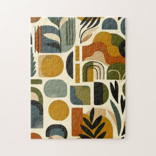 Retro Botanica Geometrica Puzzle