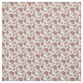Retro-Botanischer Damast-Boho-Muster Stoff (Muster)