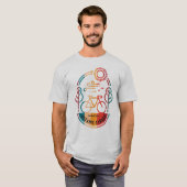 Retro Botanischer Garten T - Shirt (Vorne ganz)
