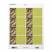 Retro Botanischer Image-Kaffee (Vorne)