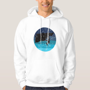 Retro Boulderer Kletterer Hoodie